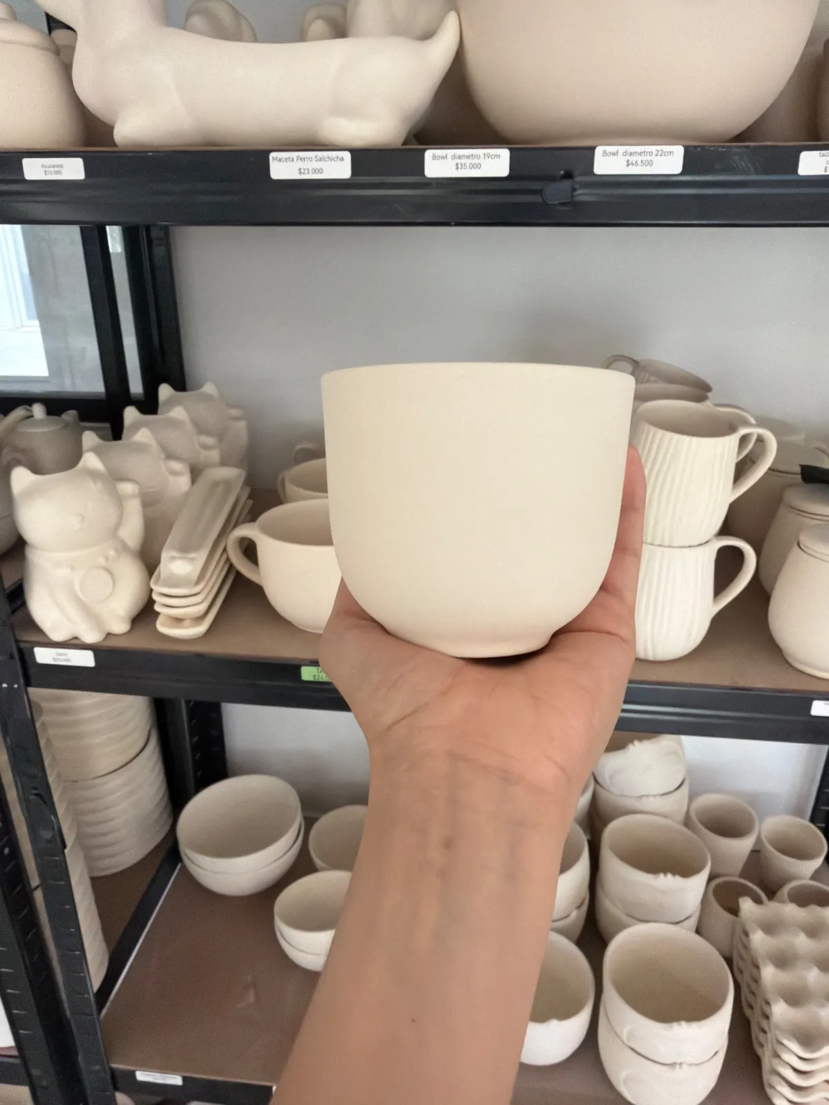 Taza sin asa / cuenco